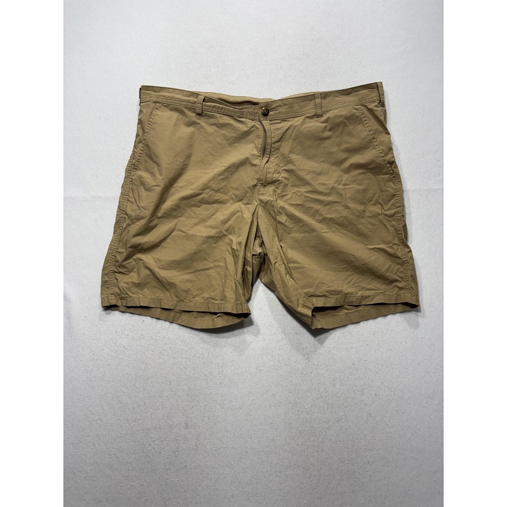 Columbia Chino Shorts Mens 40 Beige 9" Inseam Lightweight Canvas AM4471 Outdoor